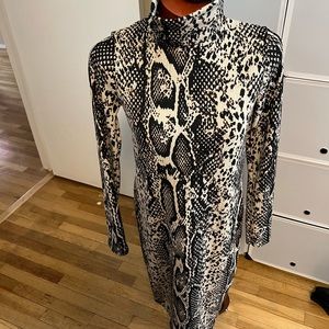 Zara Snake Print Midi